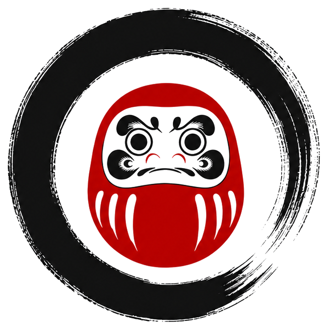 Daruma Kitchen — símbolo do daruma